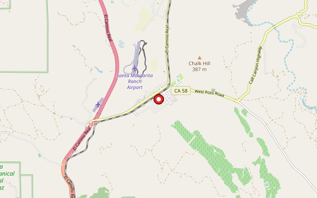 Map of service area in San Luis Obispo County